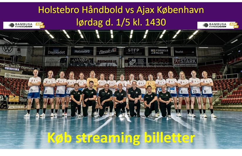 KØB STREAMING BILLETTER TIL KAMPEN MOD AJAX KØBENHAVN