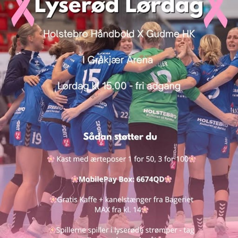 Lyserød lørdag i Arenaen